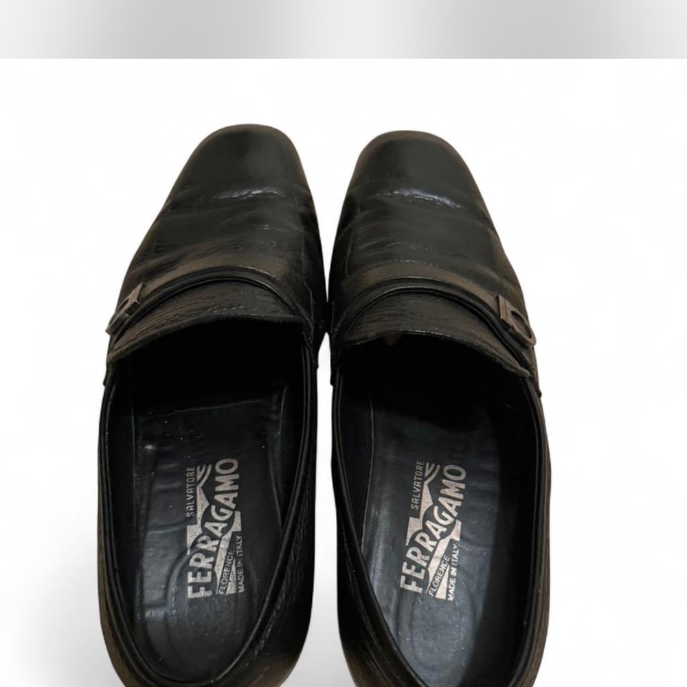 Salvatore Ferragamo Men's Classic Black Loafers